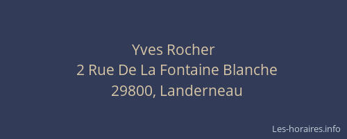 Yves Rocher