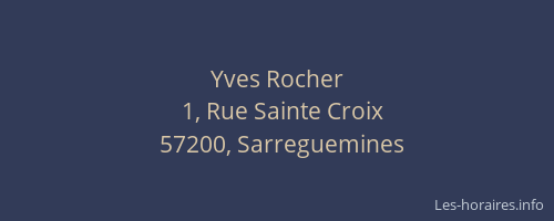 Yves Rocher