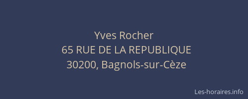 Yves Rocher