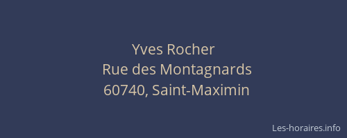 Yves Rocher
