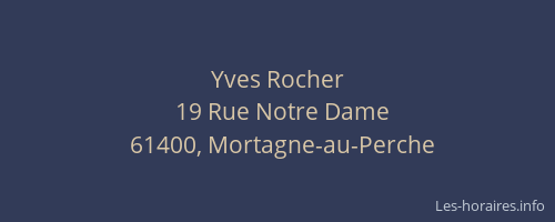 Yves Rocher