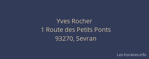 Yves Rocher