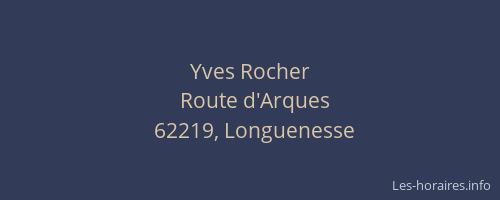 Yves Rocher