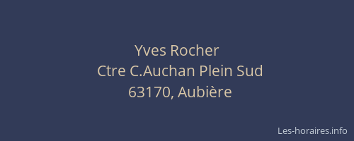 Yves Rocher