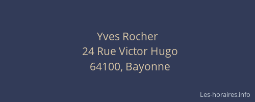 Yves Rocher
