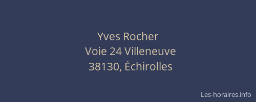 Yves Rocher