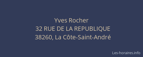 Yves Rocher