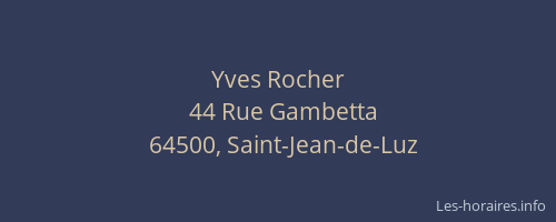 Yves Rocher