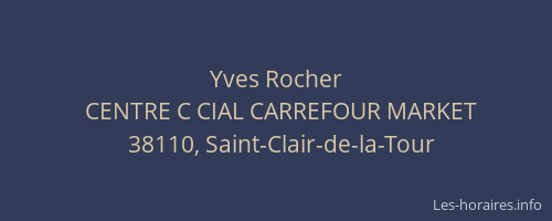 Yves Rocher