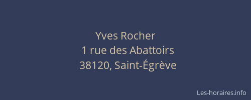 Yves Rocher