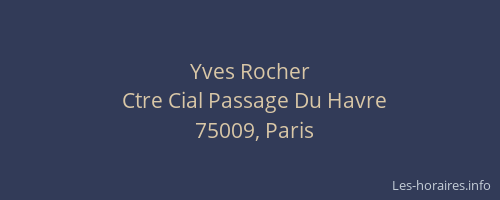 Yves Rocher