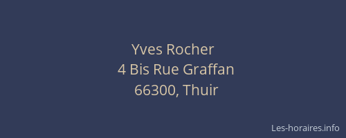 Yves Rocher