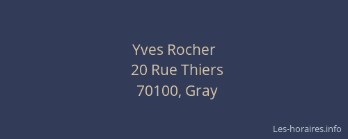 Yves Rocher