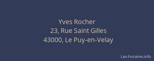 Yves Rocher