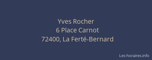 Yves Rocher