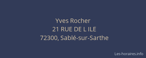 Yves Rocher