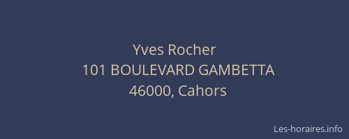 Yves Rocher