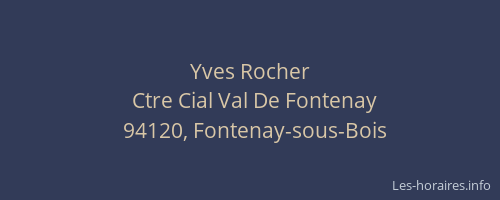 Yves Rocher