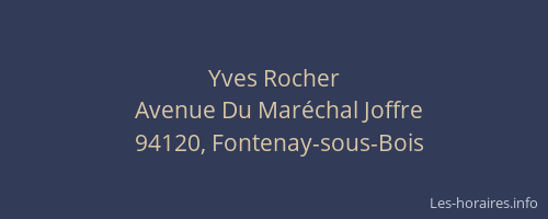 Yves Rocher