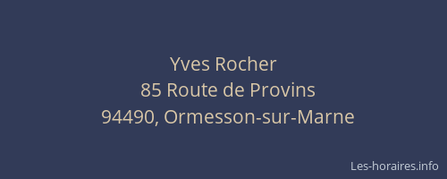Yves Rocher