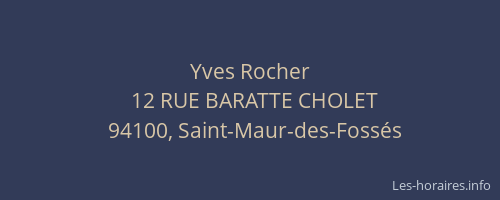 Yves Rocher