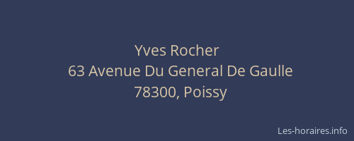 Yves Rocher
