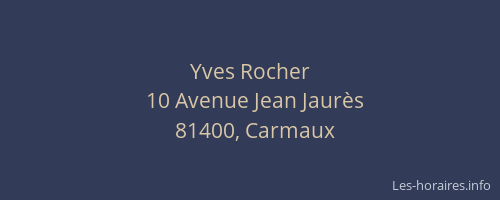 Yves Rocher