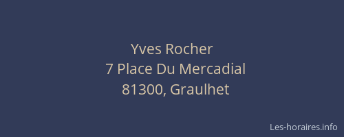 Yves Rocher