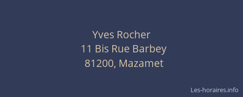 Yves Rocher