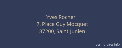 Yves Rocher