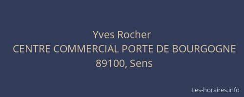 Yves Rocher
