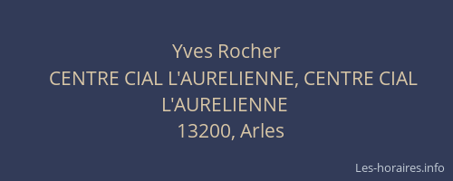 Yves Rocher