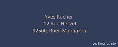 Yves Rocher