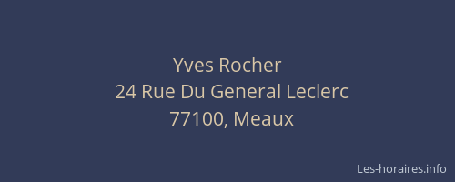 Yves Rocher