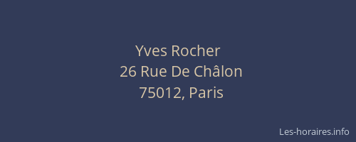 Yves Rocher