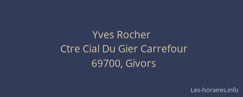 Yves Rocher