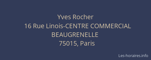 Yves Rocher