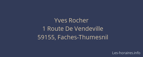 Yves Rocher