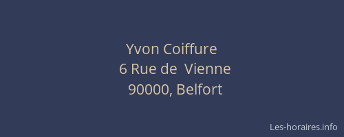 Yvon Coiffure