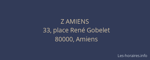 Z AMIENS