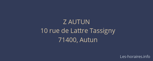 Z AUTUN
