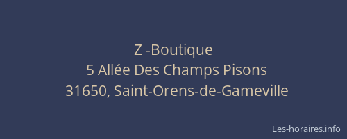 Z -Boutique