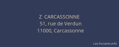 Z  CARCASSONNE