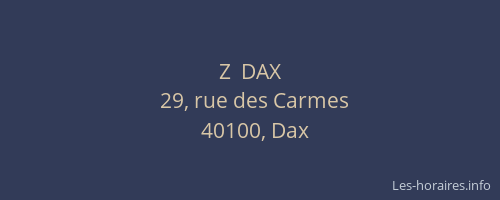Z  DAX