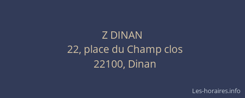 Z DINAN