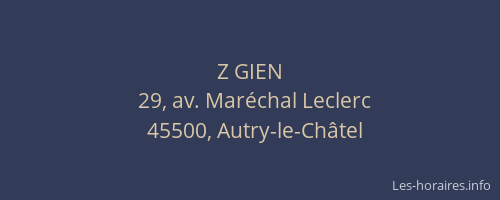 Z GIEN
