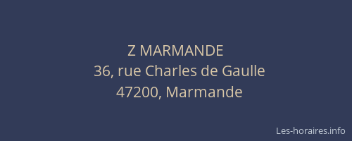Z MARMANDE