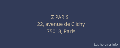 Z PARIS