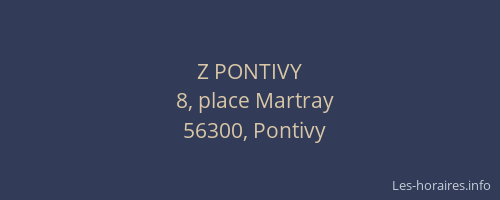 Z PONTIVY