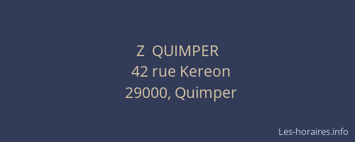 Z  QUIMPER
